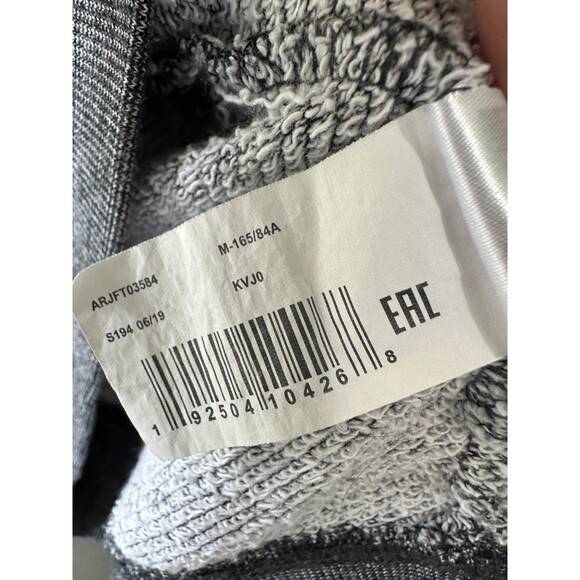 Roxy Heathered Gray Trippin Hoodie Zip Up Pockets Lightweight Sweater Jacket M - Picture 8 of 8